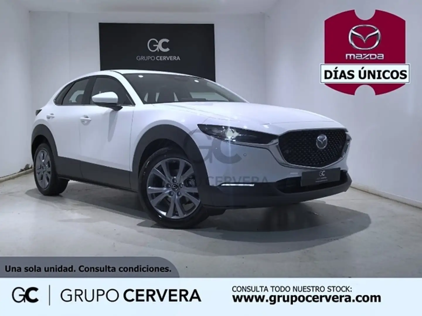 Mazda CX-30 2.5 e-Skyactiv-G Centre Line FWD 103kW Blanco - 1