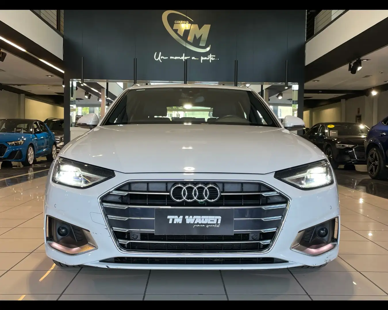 Audi A4 Avant 35 TDI/163 CV MHEV S tronic s-line 2020 Blanc - 2