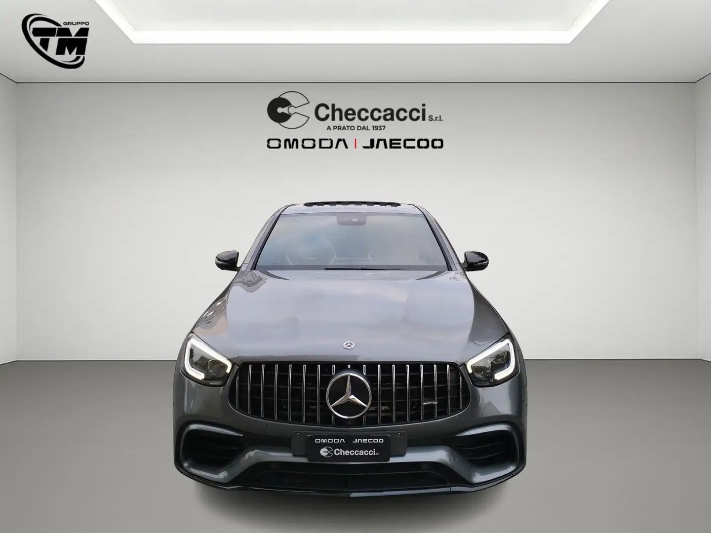 Mercedes-Benz GLC 63 AMG Coupe S V8 BiTurbo C253 2019 4matic IVA ESPOSTA Grigio - 2