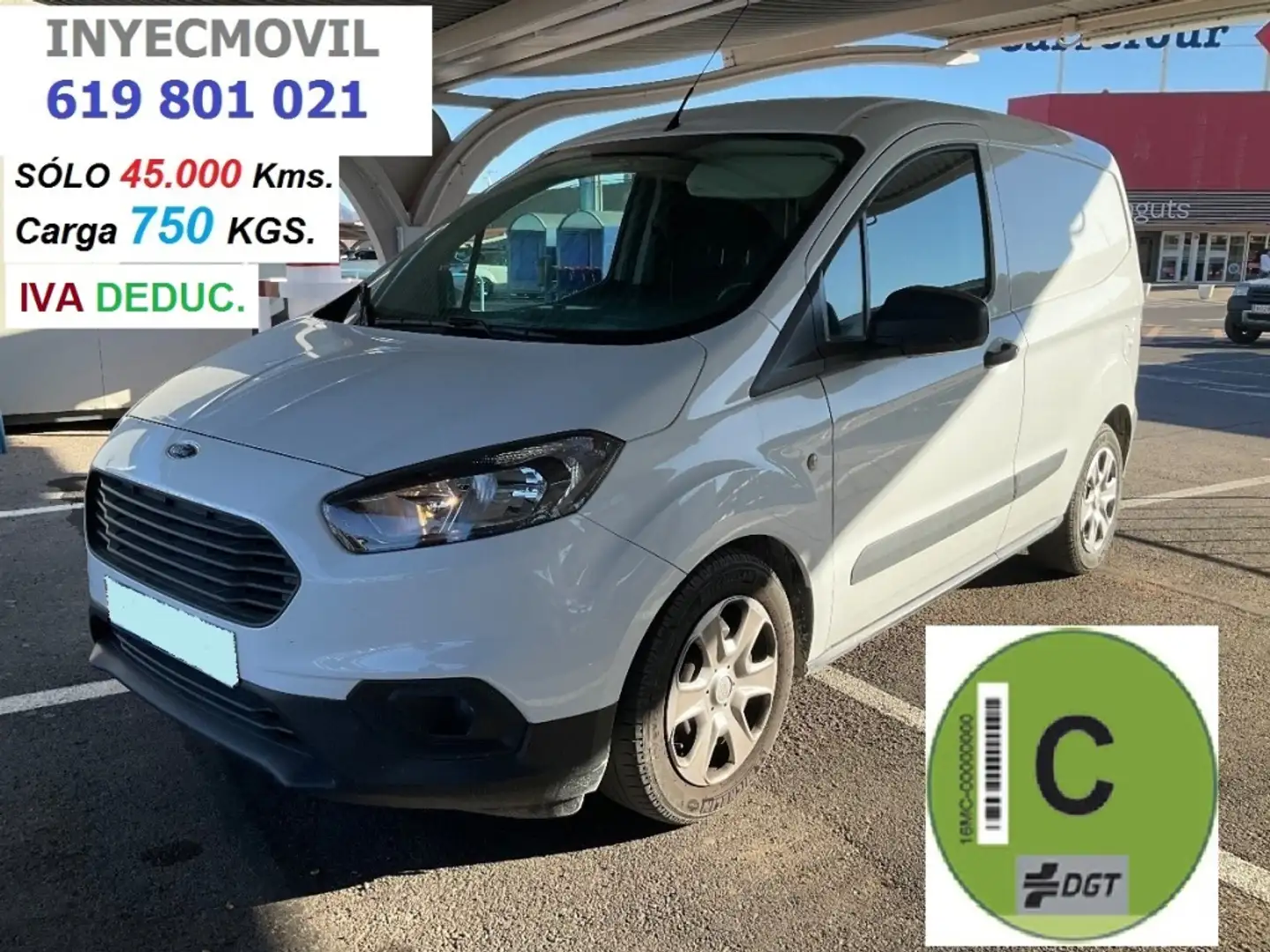 Ford Tourneo Courier 1.5TDCi Ambiente 75 Weiß - 1