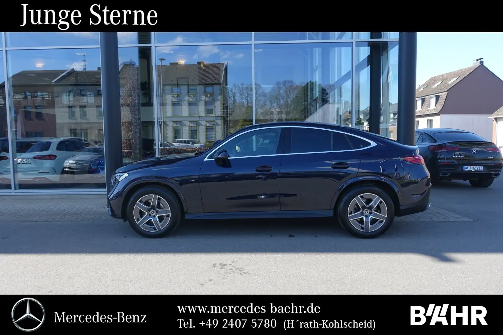 Mercedes-Benz GLC 300 GLC 300 d 4M Coupé AMG/Pano/AHK/RFK/Totwinkel Blau - 2