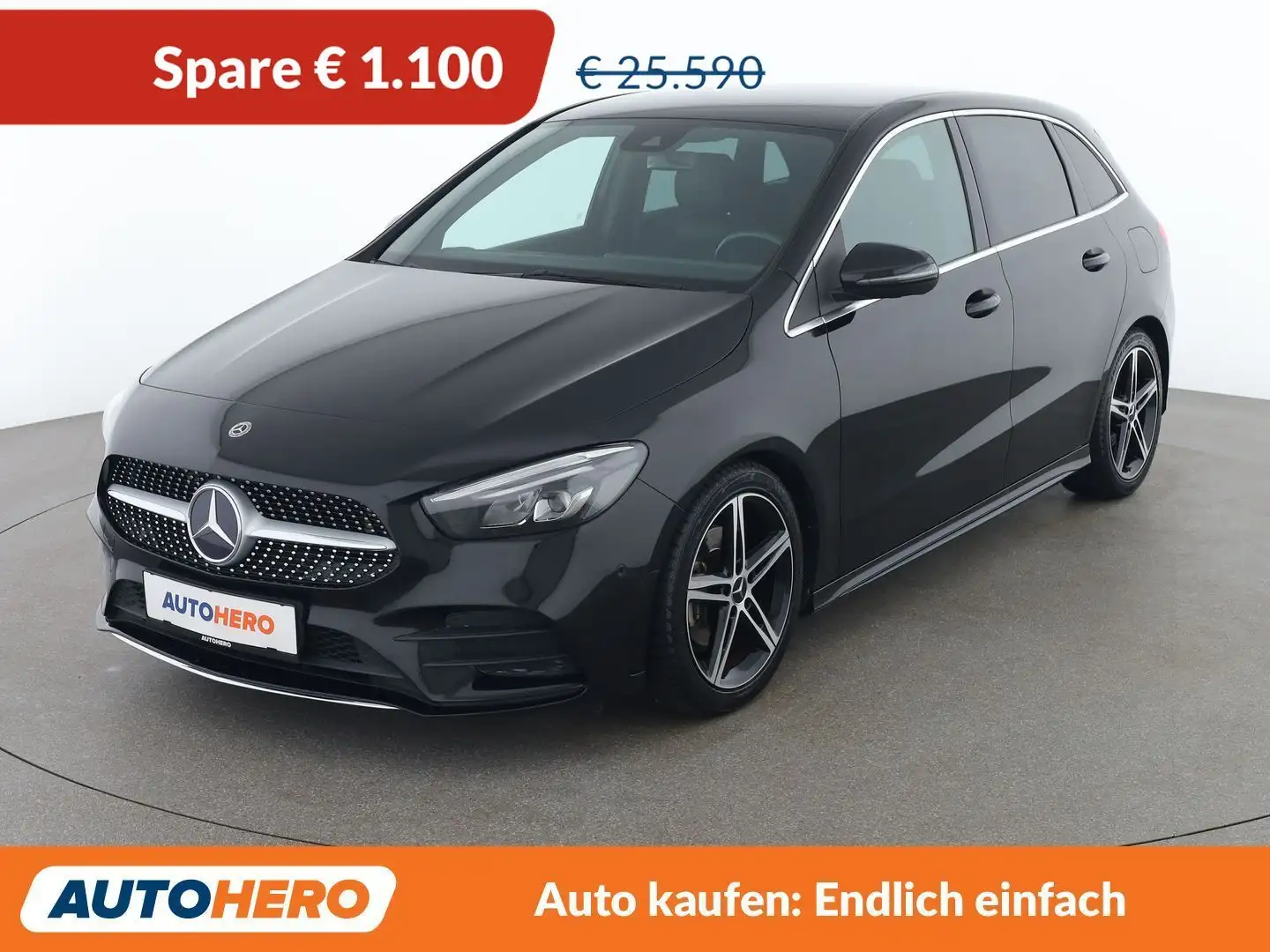 Mercedes-Benz B 180 B 180 d AMG Line Schwarz - 1