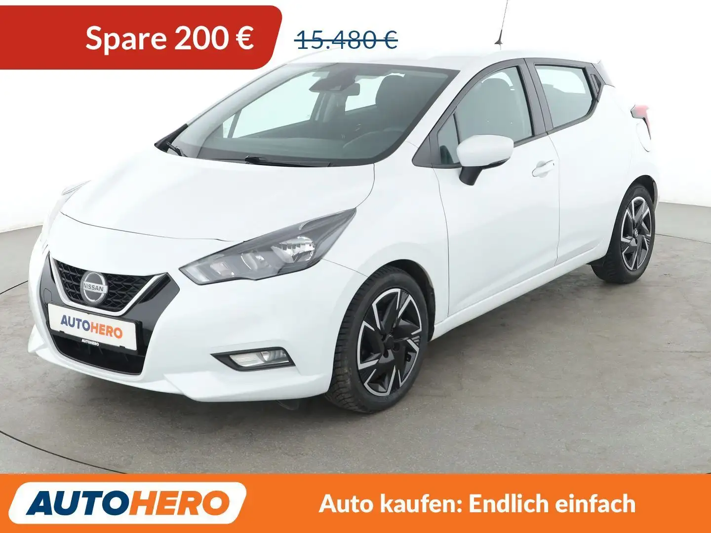 Nissan Micra 1.0 IG-T N-WAY*NAVI*TEMPO*PDC*SHZ*LIM* Weiß - 1
