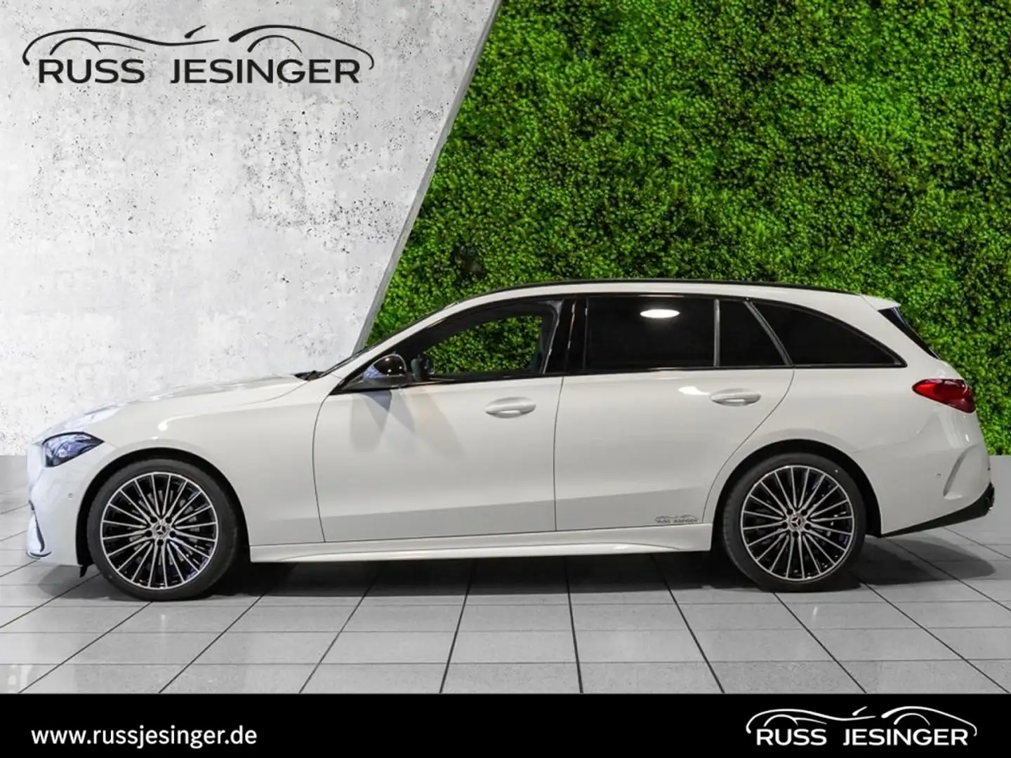 Mercedes-Benz C 220 d 4M T AMG Line *LED*Pano*AHK*360*Memo*FLA Blanc - 2