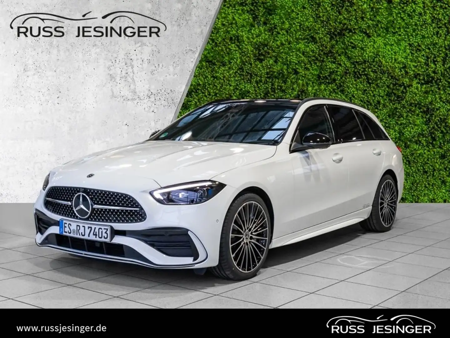 Mercedes-Benz C 220 d 4M T AMG Line *LED*Pano*AHK*360*Memo*FLA Wit - 1