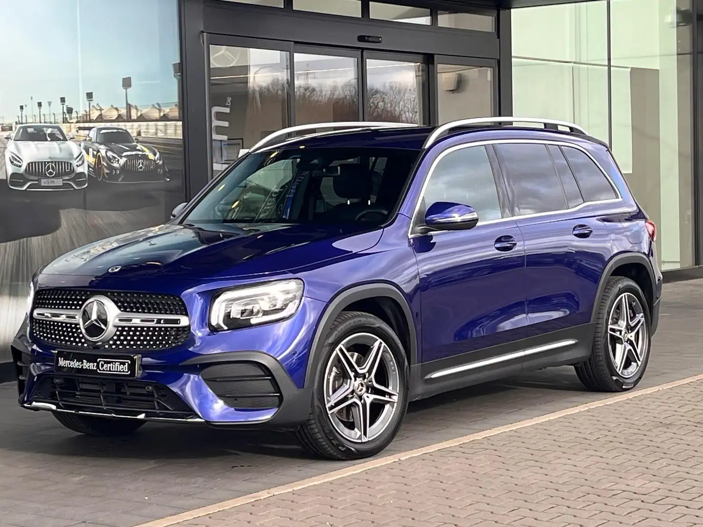 Mercedes-Benz GLB 180 AMG Line 7p 36m garantie Bleu - 2