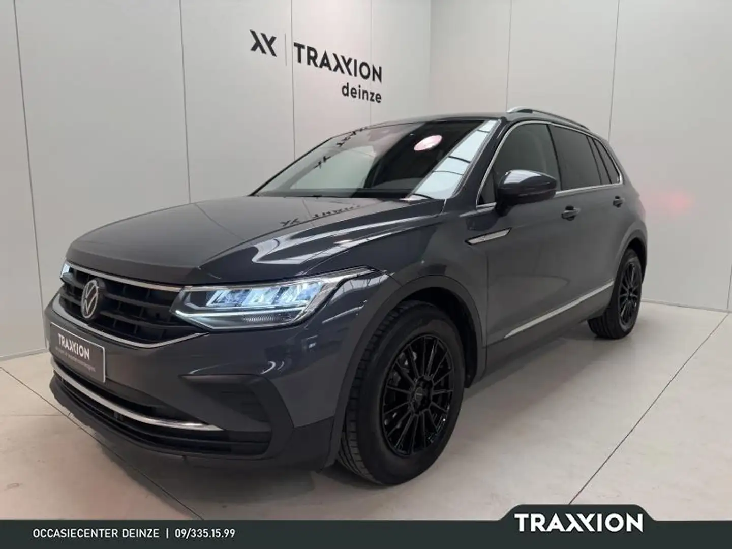 Volkswagen Tiguan 1.5 TSI Life OPF LED|GPS|PDC|LEDER|CAM|CARPLAY|LED Szürke - 1