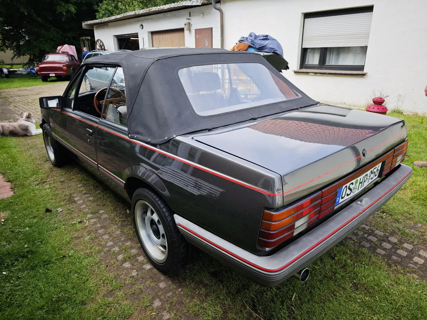 Opel Ascona Cabrio Schwarz - 2