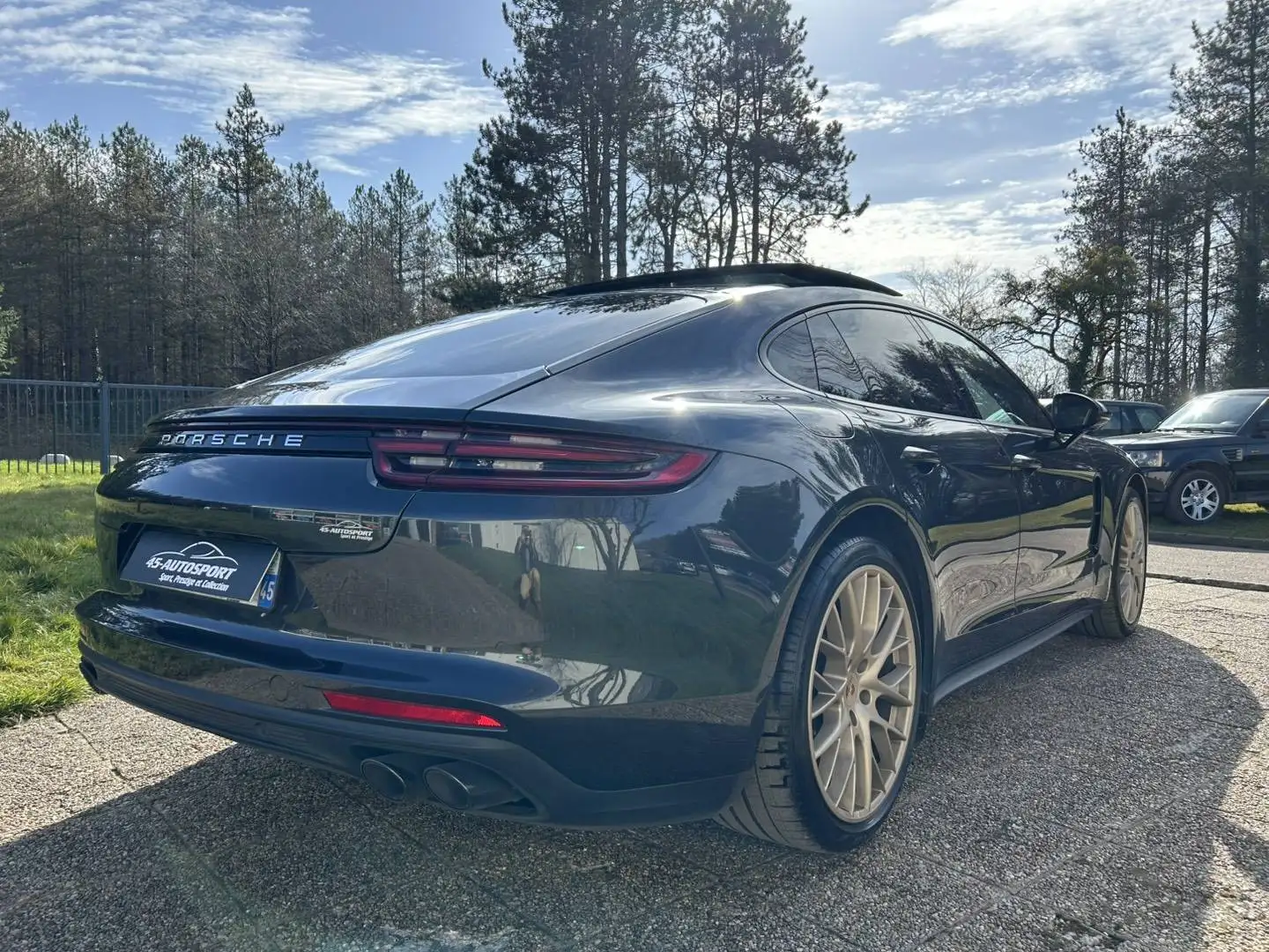 Porsche Panamera V6 462ch Hybrid Edition 10 Ans Grau - 2