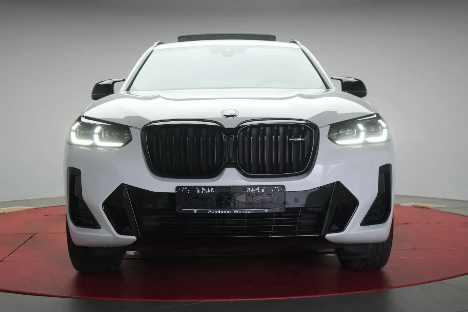 BMW X3 M d Leder/Temp/Kamera/Pano/H&K/ Beyaz - 2