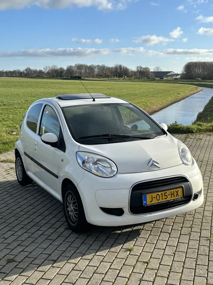 Citroen C1 1.0-12V Séduction - Panoramadak - Carplay Alb - 1