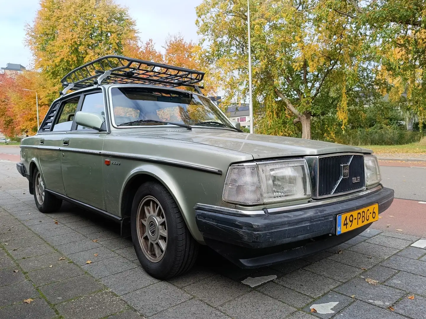 Volvo 240 2.3 GLE Overdrive - Bertone - APK tot 23-10-2027 ! Groen - 1