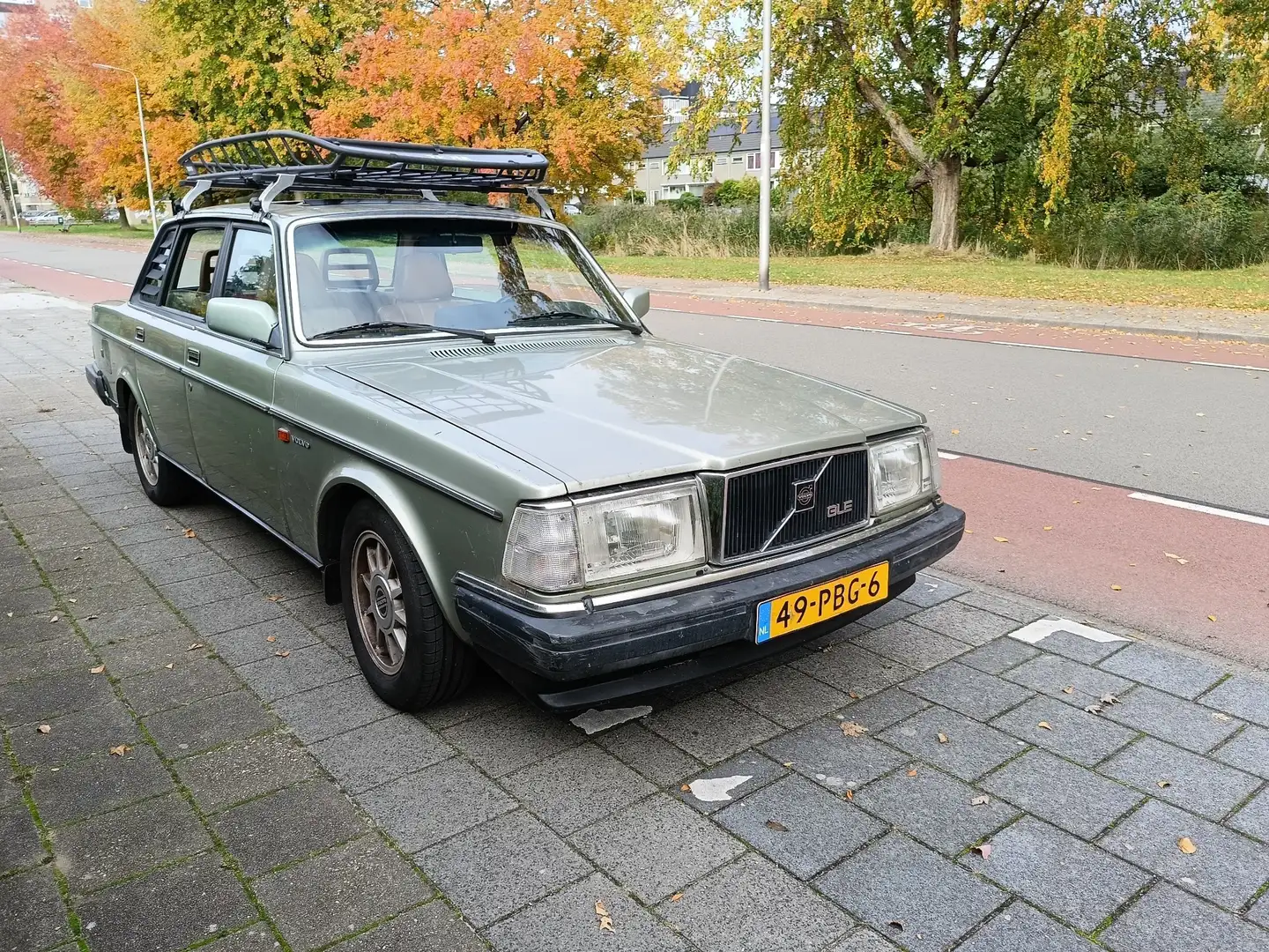 Volvo 240 2.3 GLE Overdrive - Bertone - APK tot 23-10-2027 ! Groen - 2