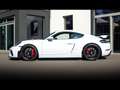 Porsche Cayman 718 GT4 PDK CLUBSPORTCARRARA WHITECARBONBUCKET Blanc - thumbnail 2