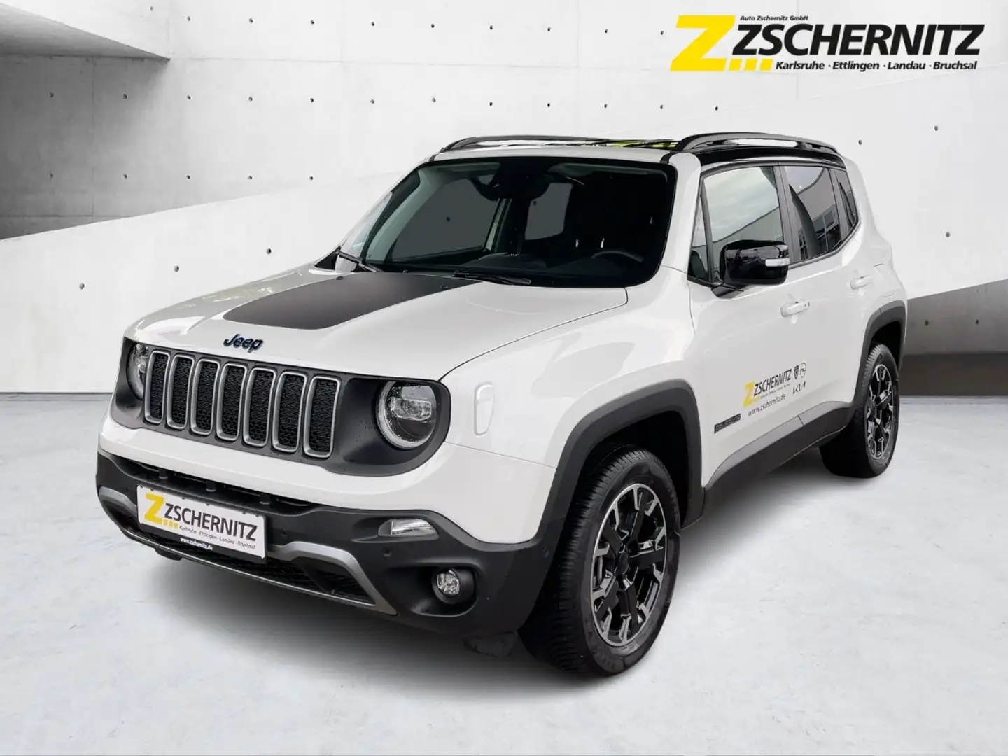 Jeep Renegade 4Xe 1.3 PHEV Navi Kamera Blanc - 1