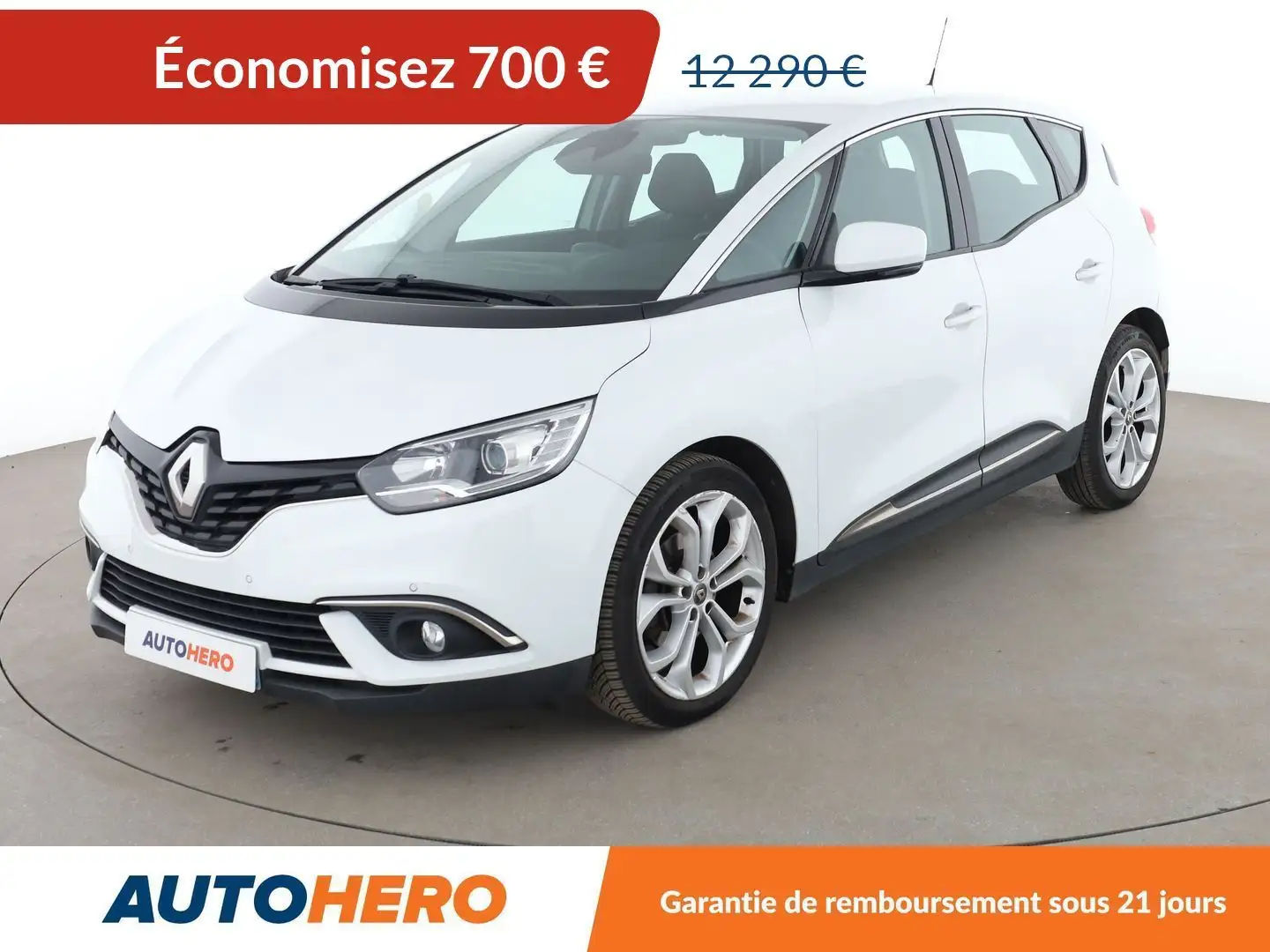 Renault Scenic 1.5 dCi Energy Business Blanc - 1