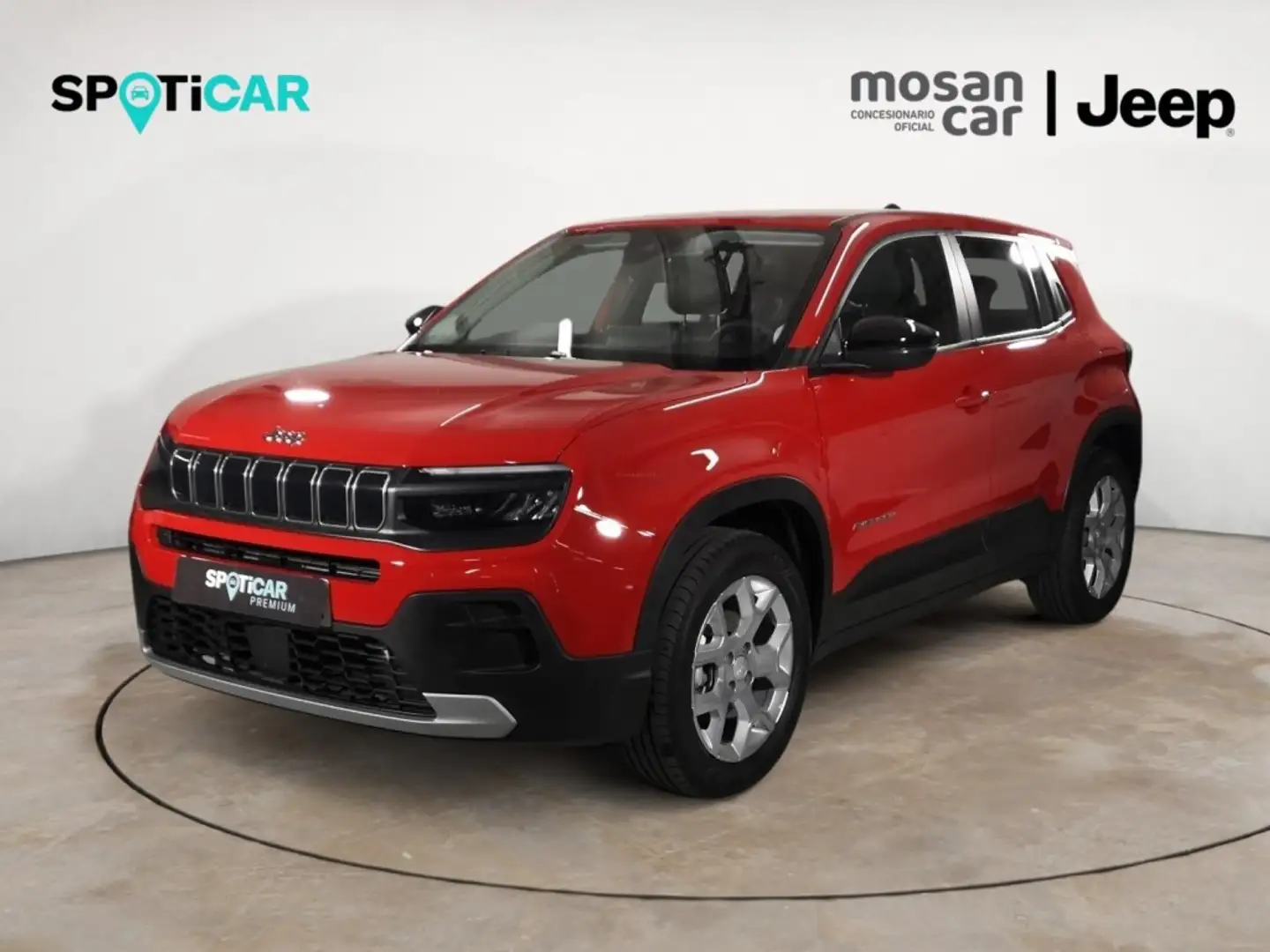 Jeep Avenger 1.2 MHEV 100 ALTITUDE MIRROR LL17 RADAR AR Rojo - 1