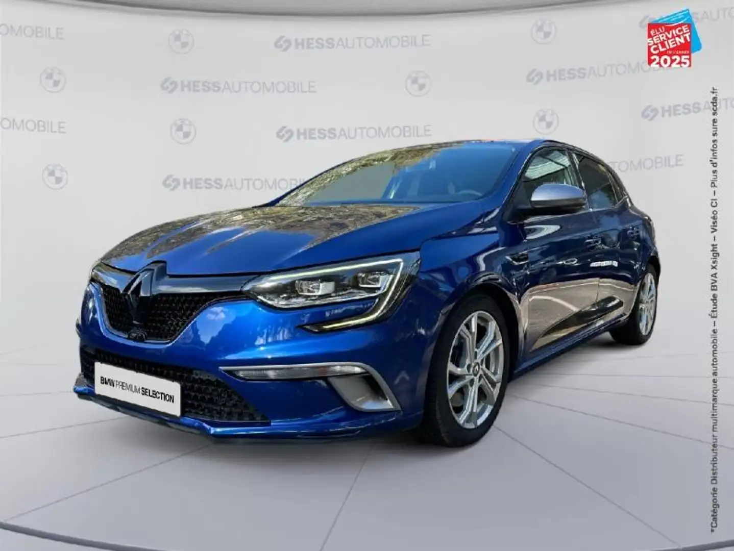 Renault Megane 1.6 TCe 205ch energy GT EDC Blau - 1