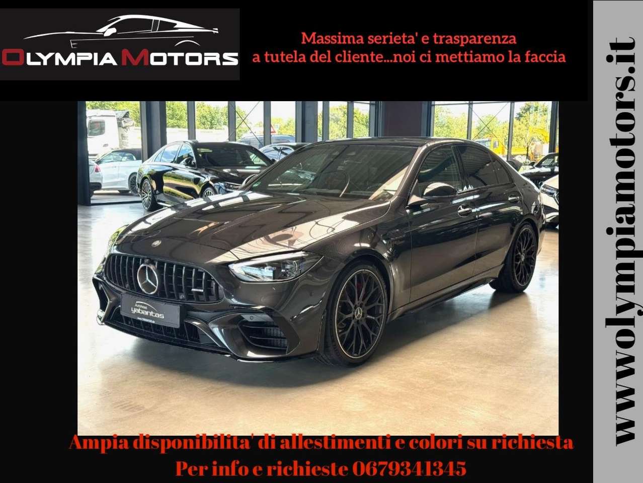 Mercedes-Benz C 63 AMG S E PERFORMANCE TETTO KAMERA 360 CARBON