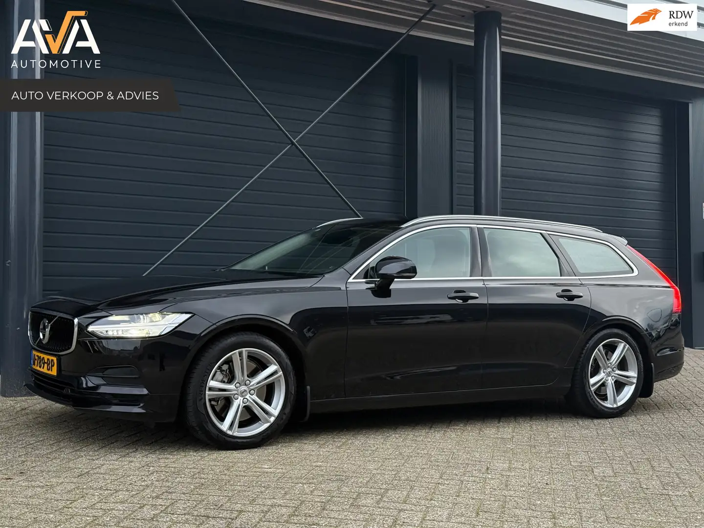 Volvo V90 2.0 T4 Inscription, Full led, Stoelverw., Trekhaak Noir - 1