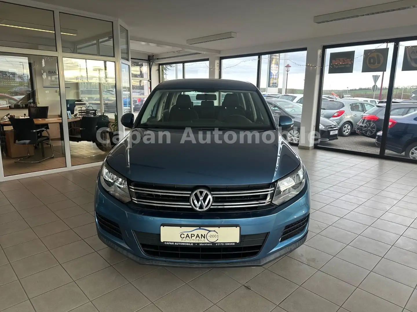Volkswagen Tiguan Trend & Fun BMT Klima/Scheckheft/SHZ/EUR5 Bleu - 2