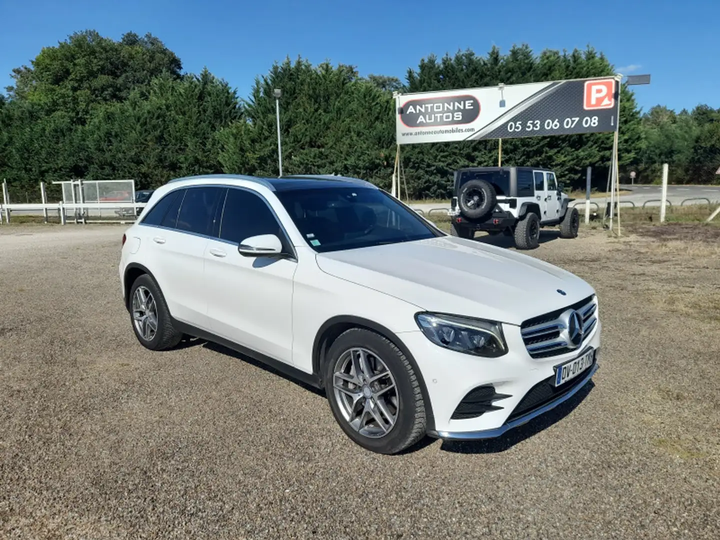 Mercedes-Benz GLC 220 220 D 170CH SPORTLINE 4MATIC 9G-TRONIC Blanc - 1