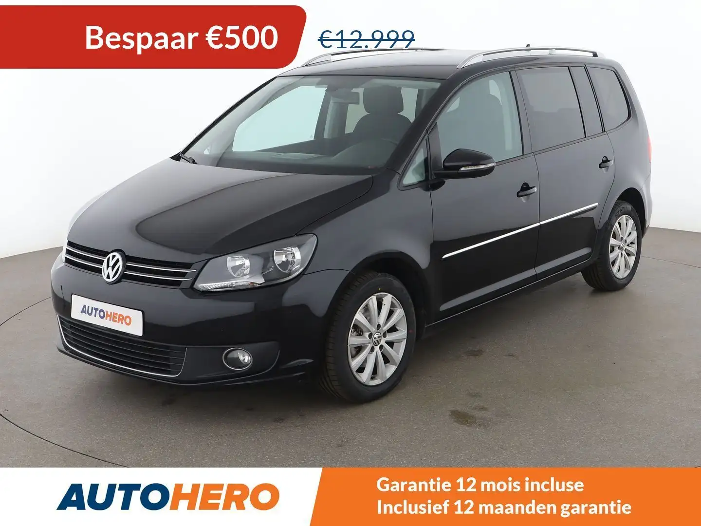 Volkswagen Touran 1.6 TDI Highline BlueMotion Schwarz - 1
