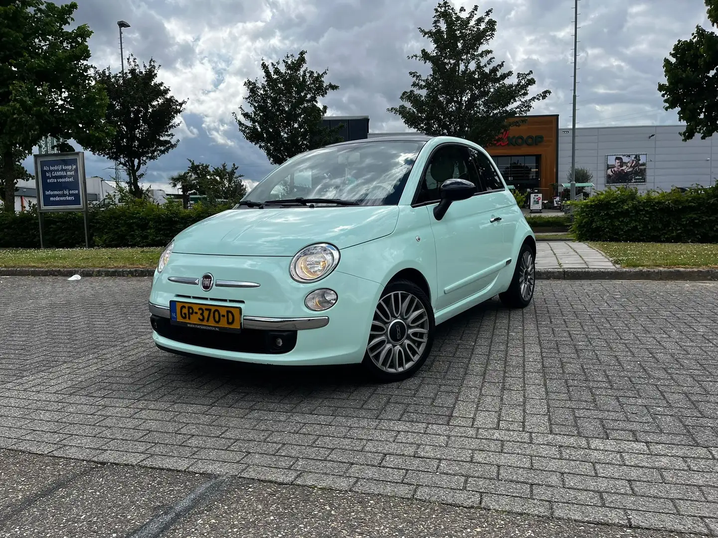 Fiat 500 500 0.9 TwinAir Easy Groen - 1