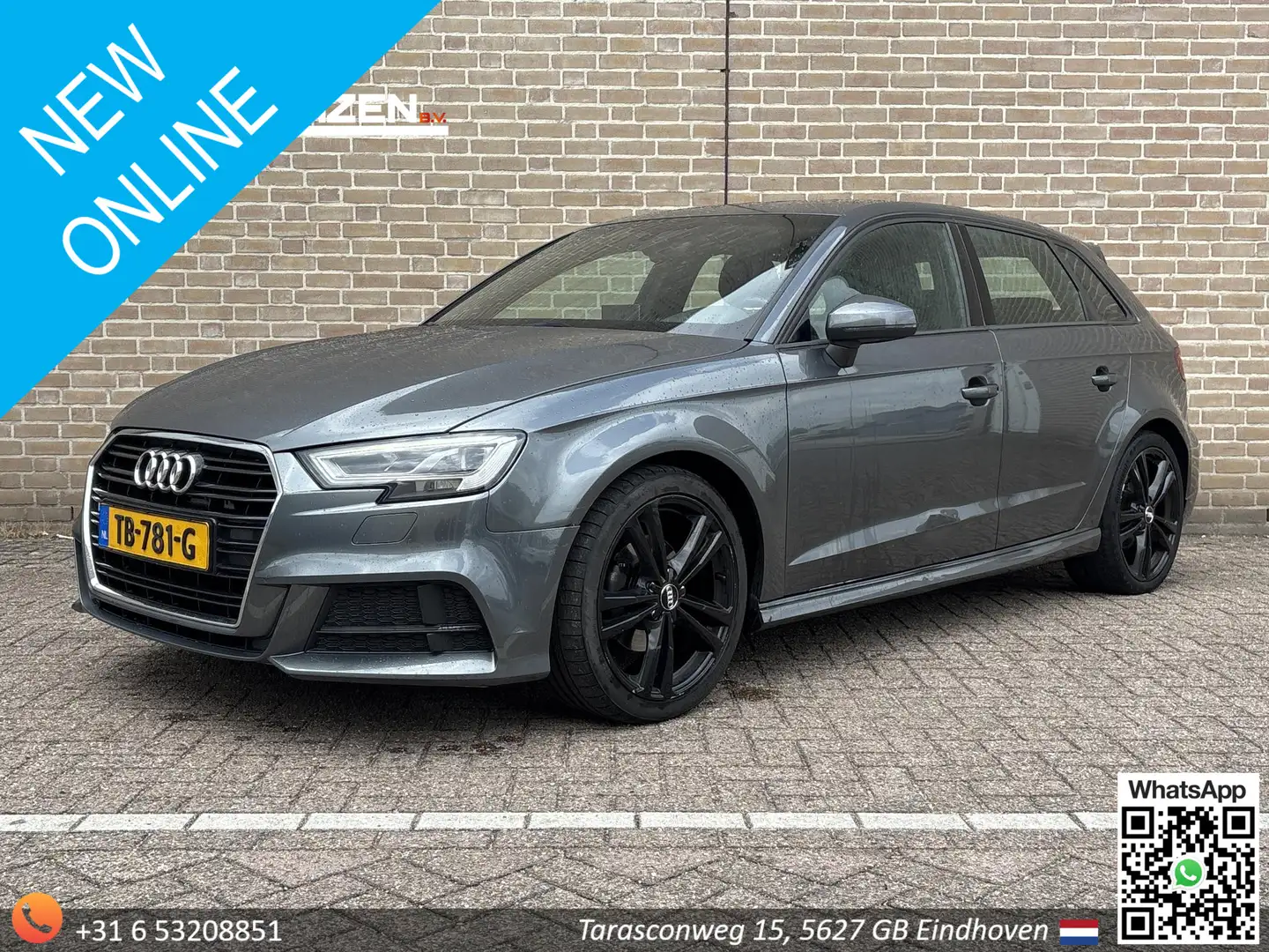 Audi A3 Sportback 1.0 TFSI Sport S Line Edition € 8.200 NE Gris - 1
