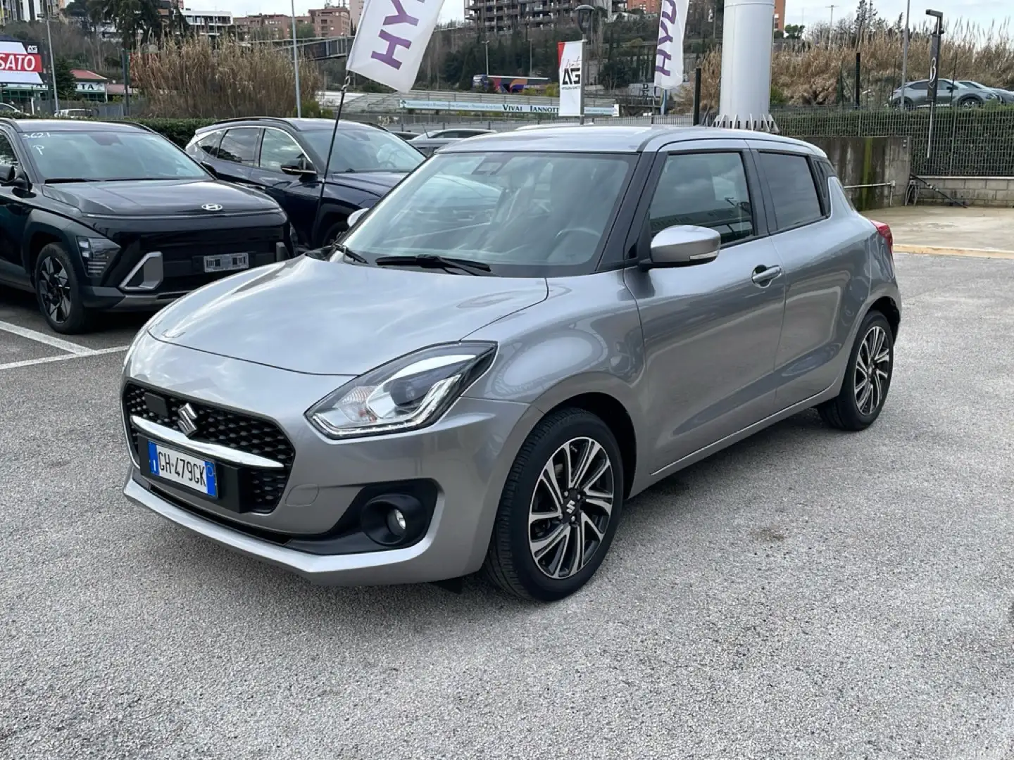 Suzuki Swift Swift 1.2 Hybrid Top Gris - 1