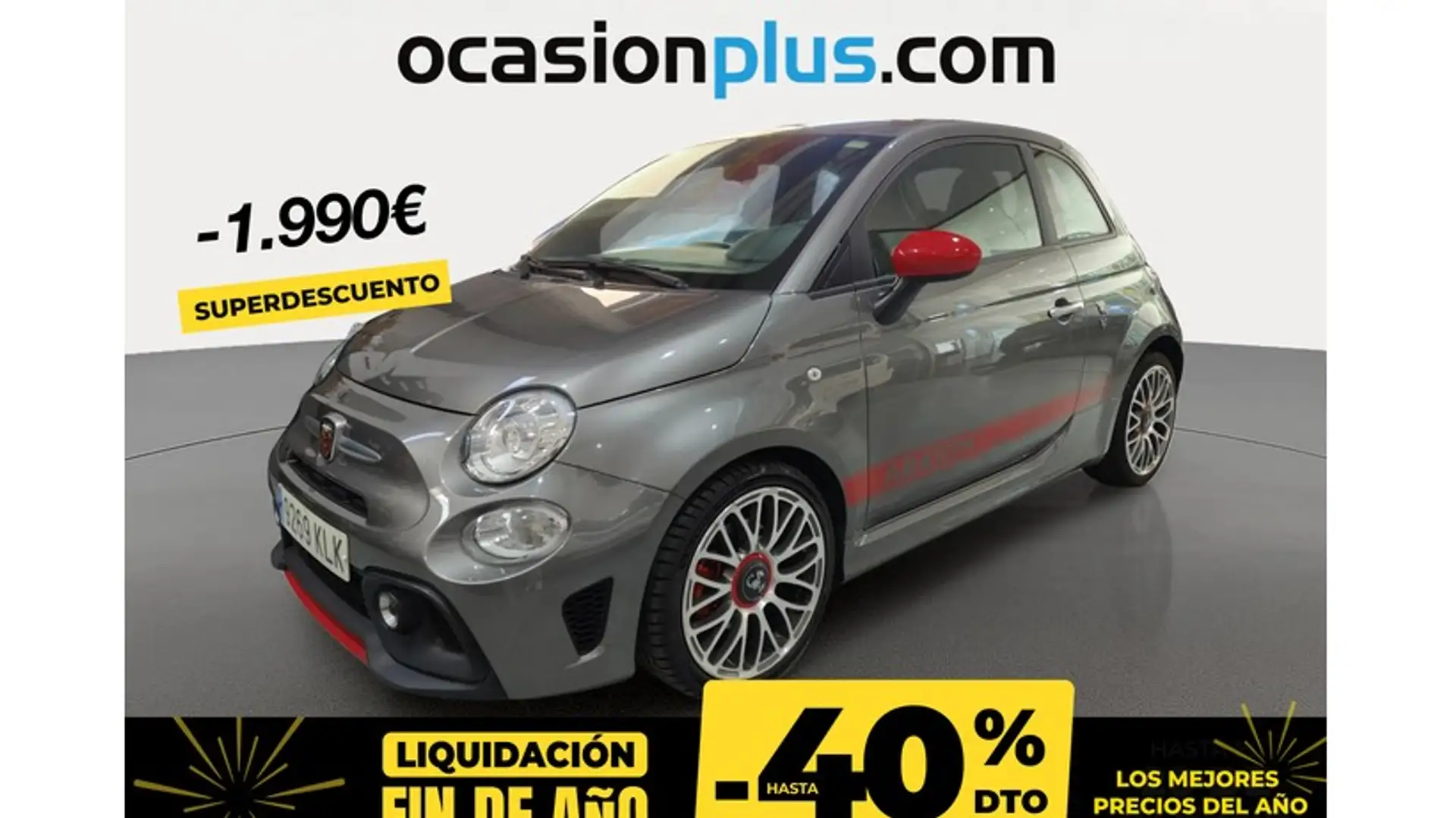 Abarth 595 1.4T JET 140 Gris - 1