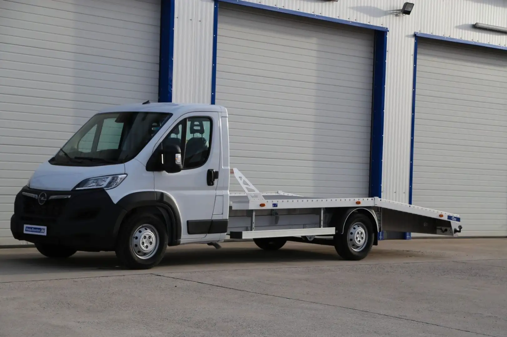 Opel Movano Autotransporter Voll - Aluminium 480x210 Weiß - 2