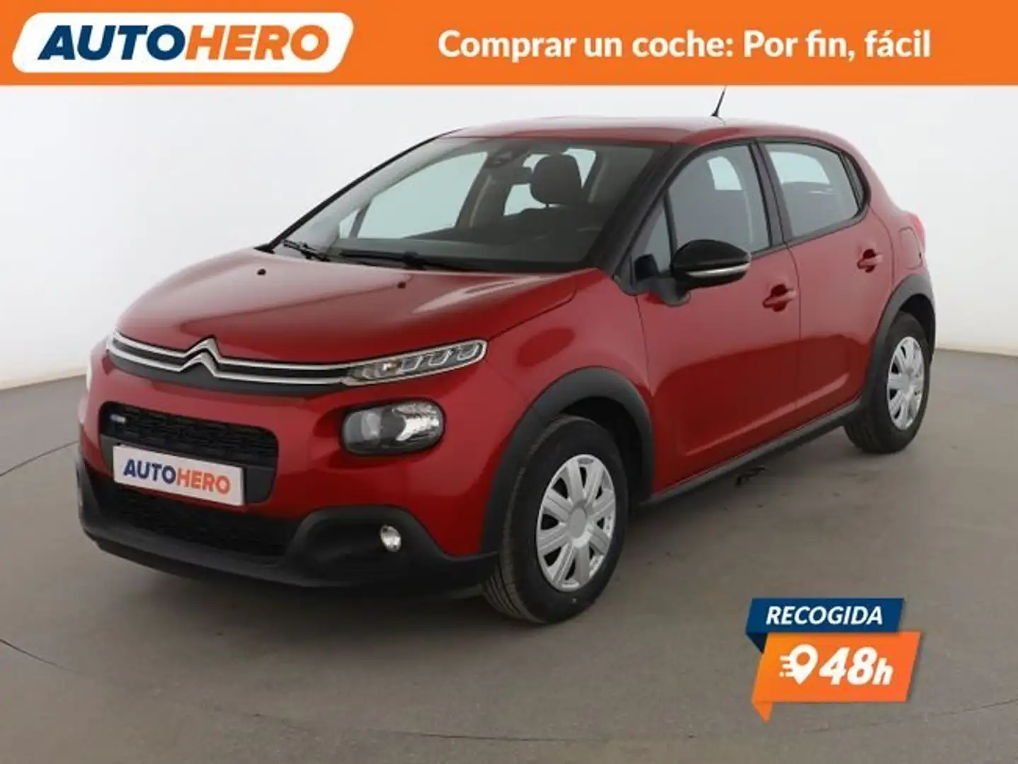 Citroen C3 1.2 PureTech Feel 68 Rojo - 1