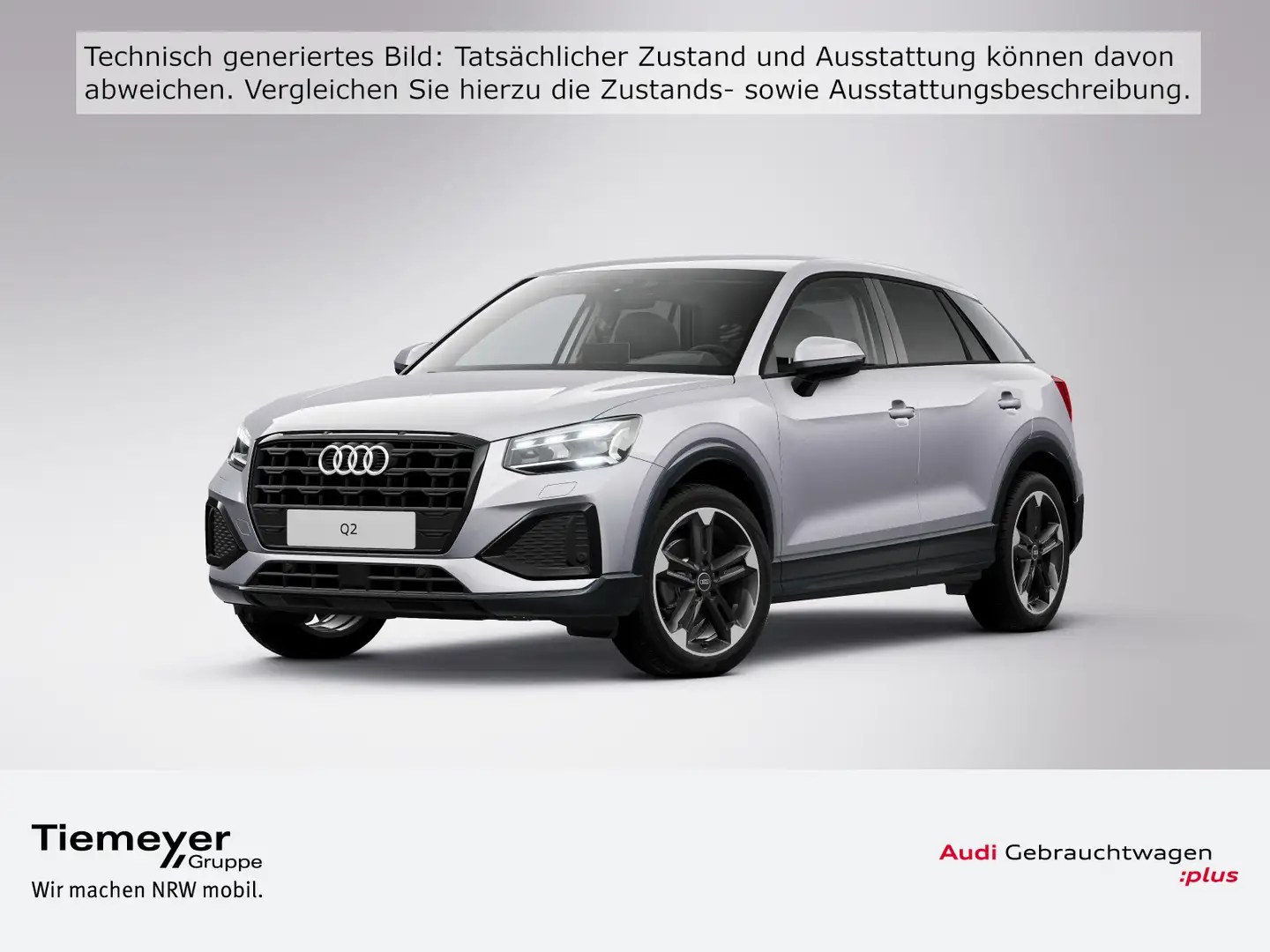 Audi Q2 35 TFSI ADVANCED LM18 MATRIX AHK KAMERA Silber - 1