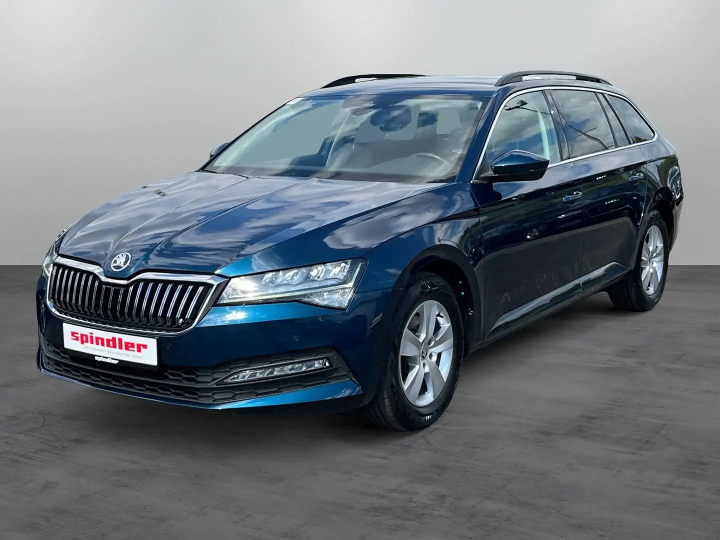 Skoda Superb Combi Ambition 2.0 TDI DSG/ LED, ACC, AHK Blau - 2