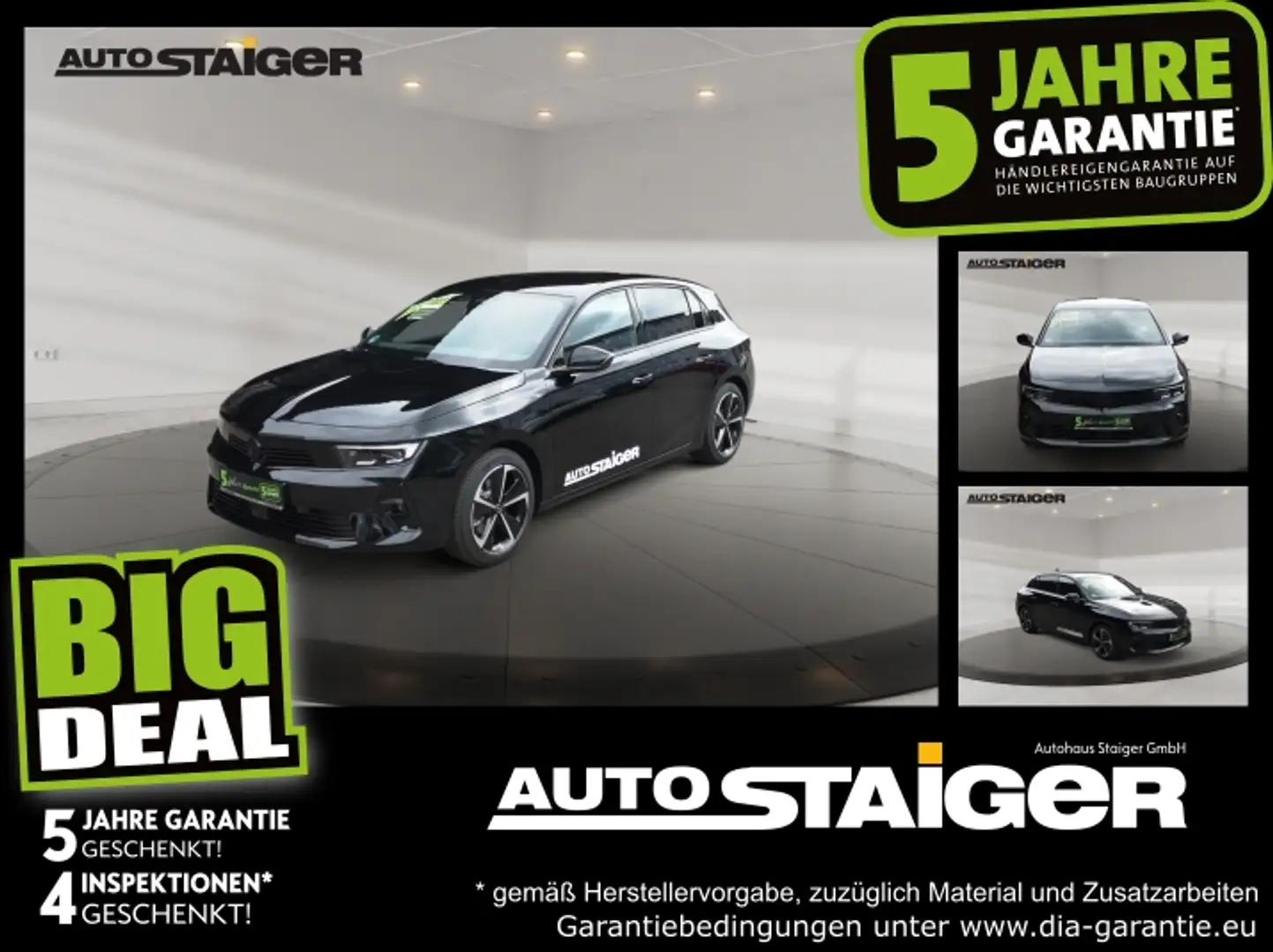 Opel Astra L 1.2 Turbo Mild-Hybrid Parksens*Sitzheizg Schwarz - 1