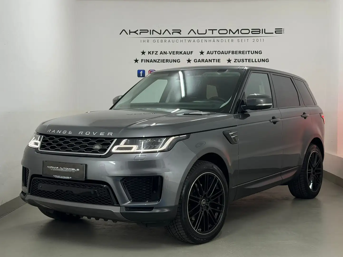 Land Rover Range Rover Sport 2,0 SD4 S Aut. 21 ZOLL - ACC - TOTWINKEL Grau - 1