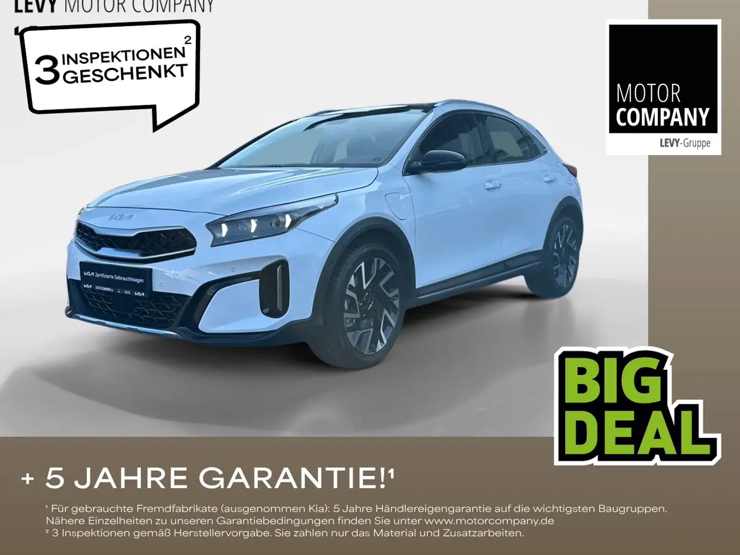 Kia XCeed 1.6 Spirit Navi ACC FLA ParkAss. Pano LM Bílá - 1