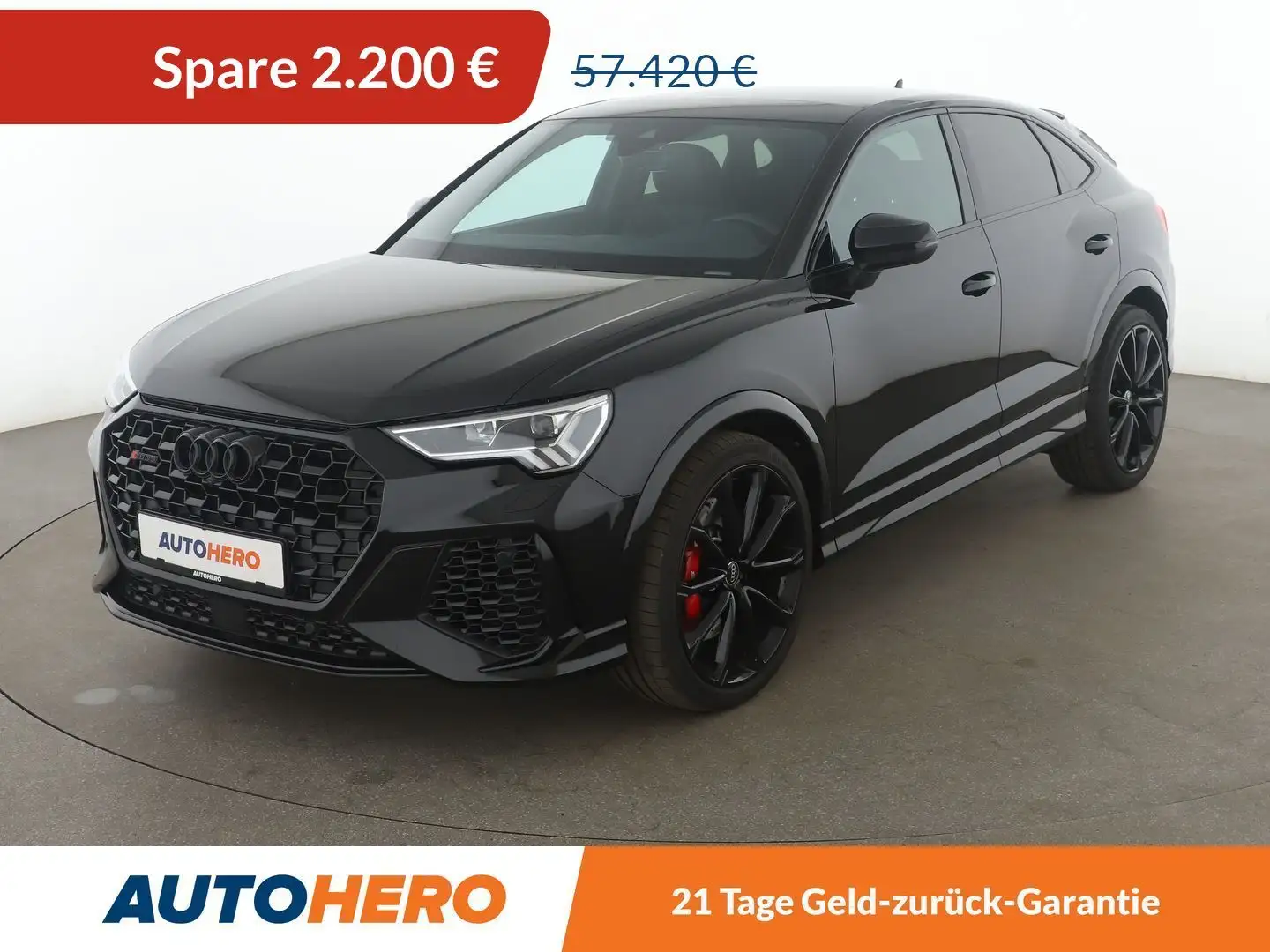 Audi RS Q3 2.5 TFSI quattro Aut.*LED*PDC*SHZ*PANO*RS-ABGAS Schwarz - 1