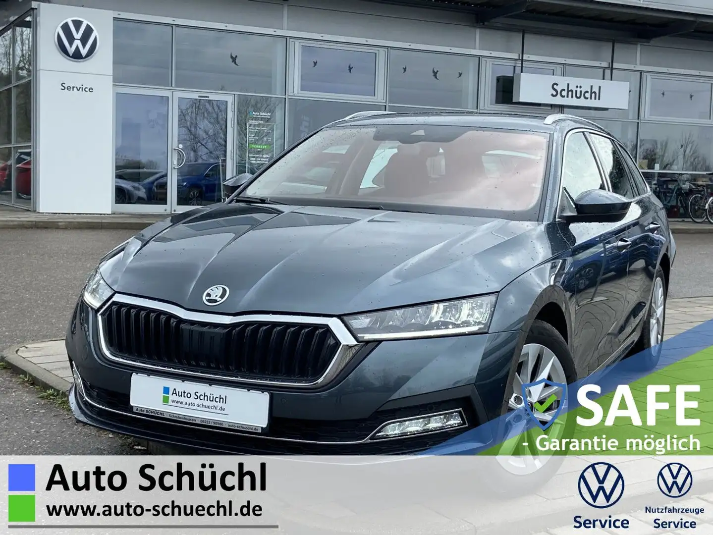 Skoda Octavia Combi 2.0 TDI DSG Style AHK+17"+NAVI-COL Grau - 1
