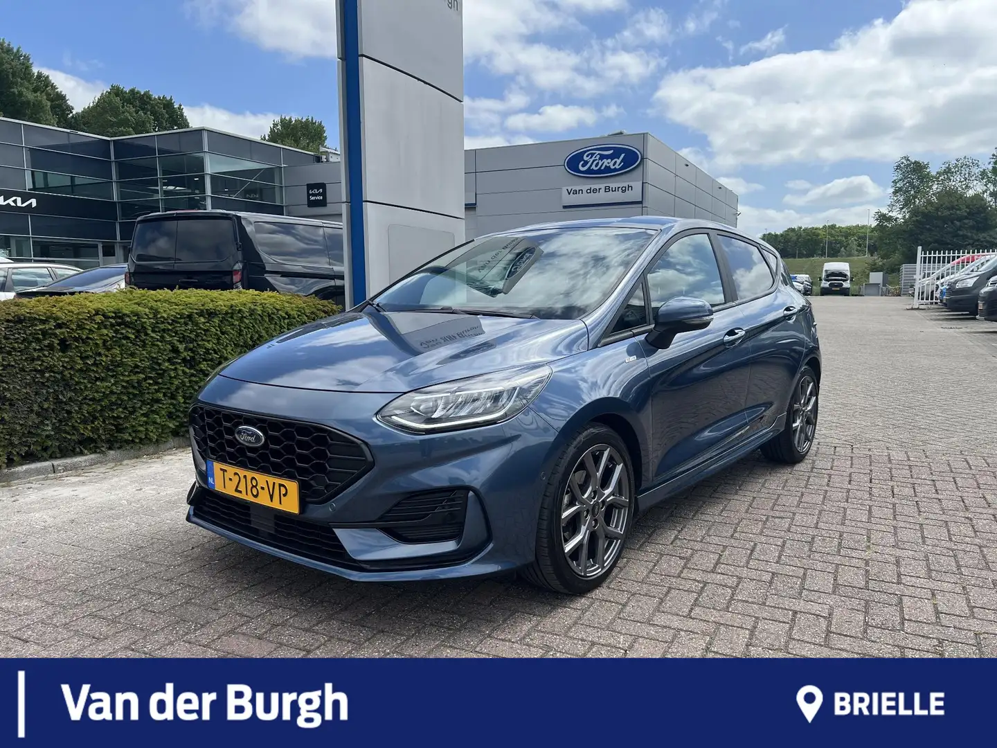 Ford Fiesta 5-deurs ST-Line X ECOboost Hybrid 125pk Blau - 1