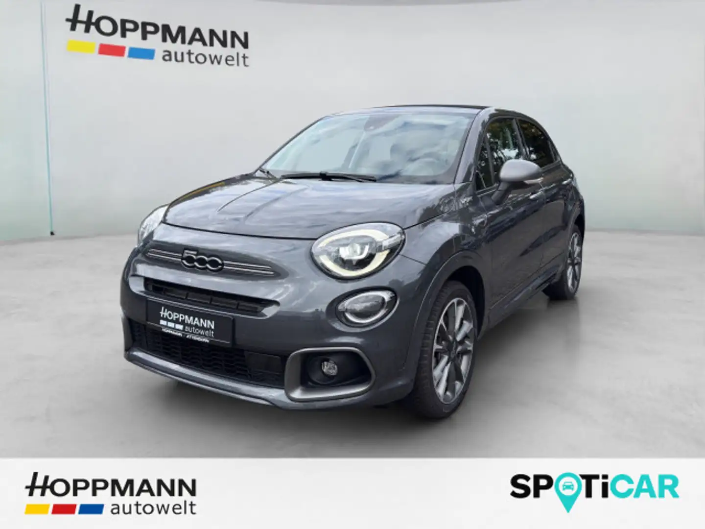 Fiat 500X Dolcevita Sport 1.5 Gse*FALTSCHIEBEDACH*NAV Grau - 1