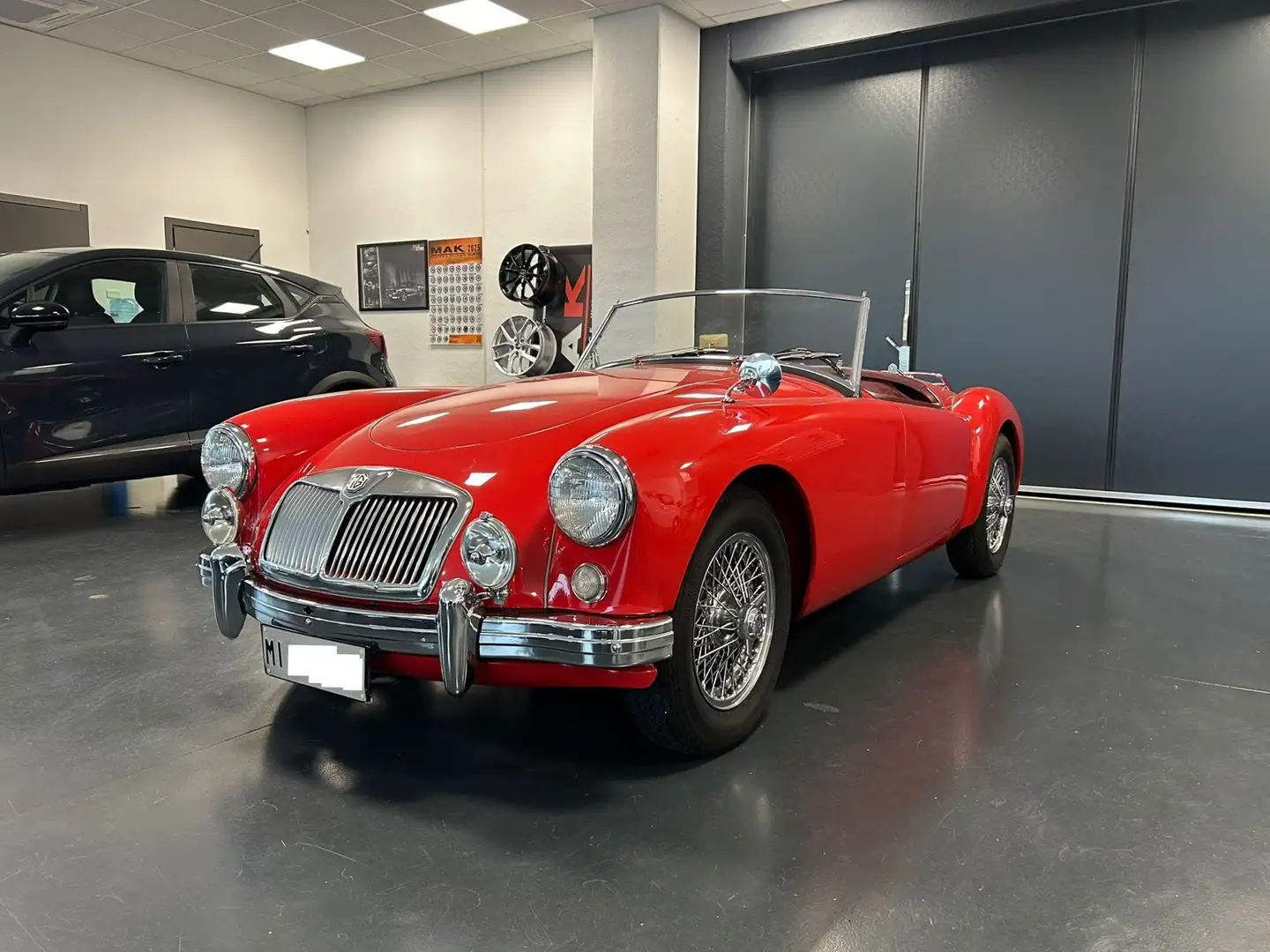 MG MGA Roadster 1.5 * PARTECIPAZIONE A MILLE MIGLIA * Rosso - 1