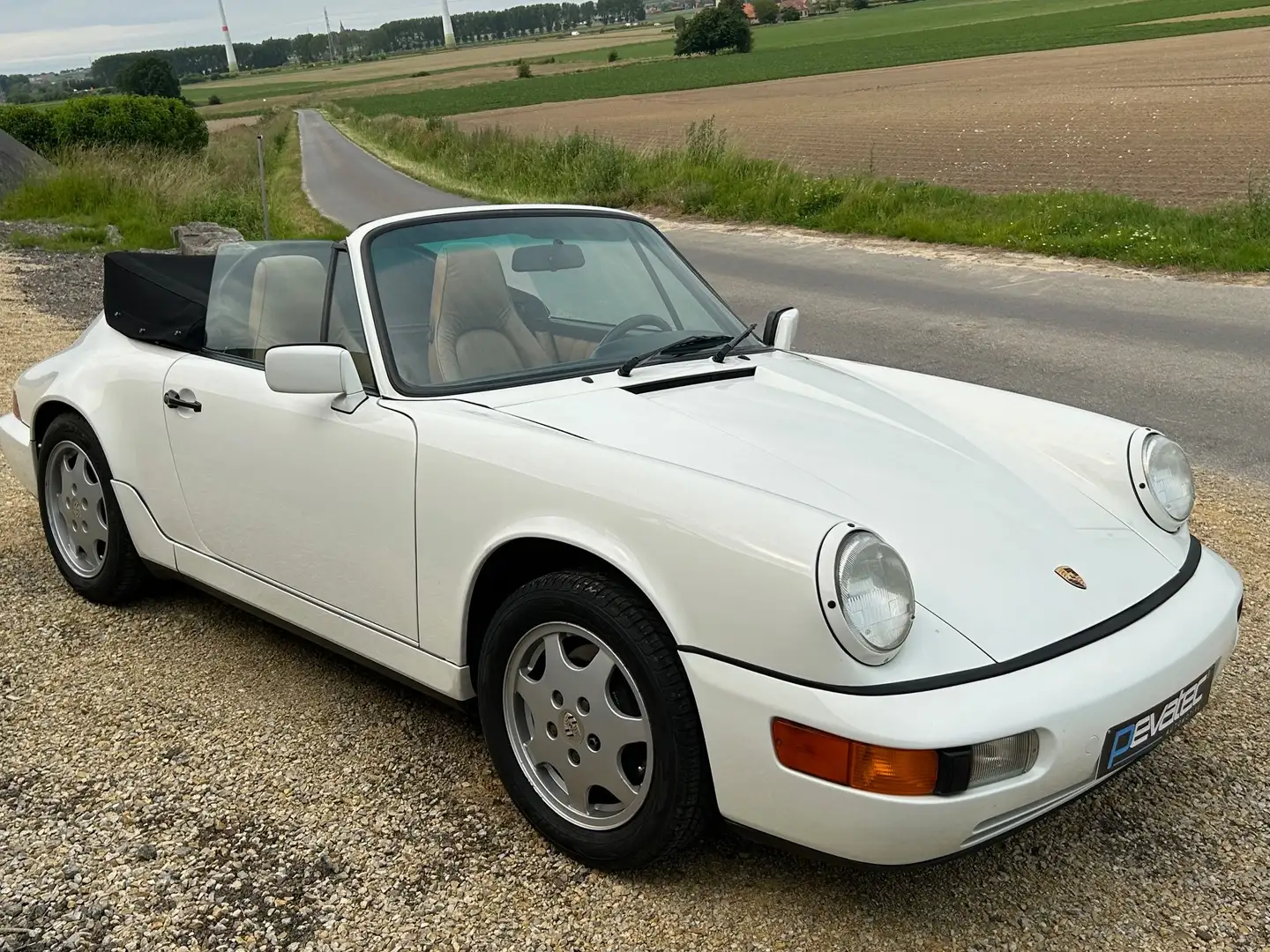 Porsche 964 Porsche 911 (964) Carrera 2 Cabriolet, 3.6L 248 pk Blanco - 1