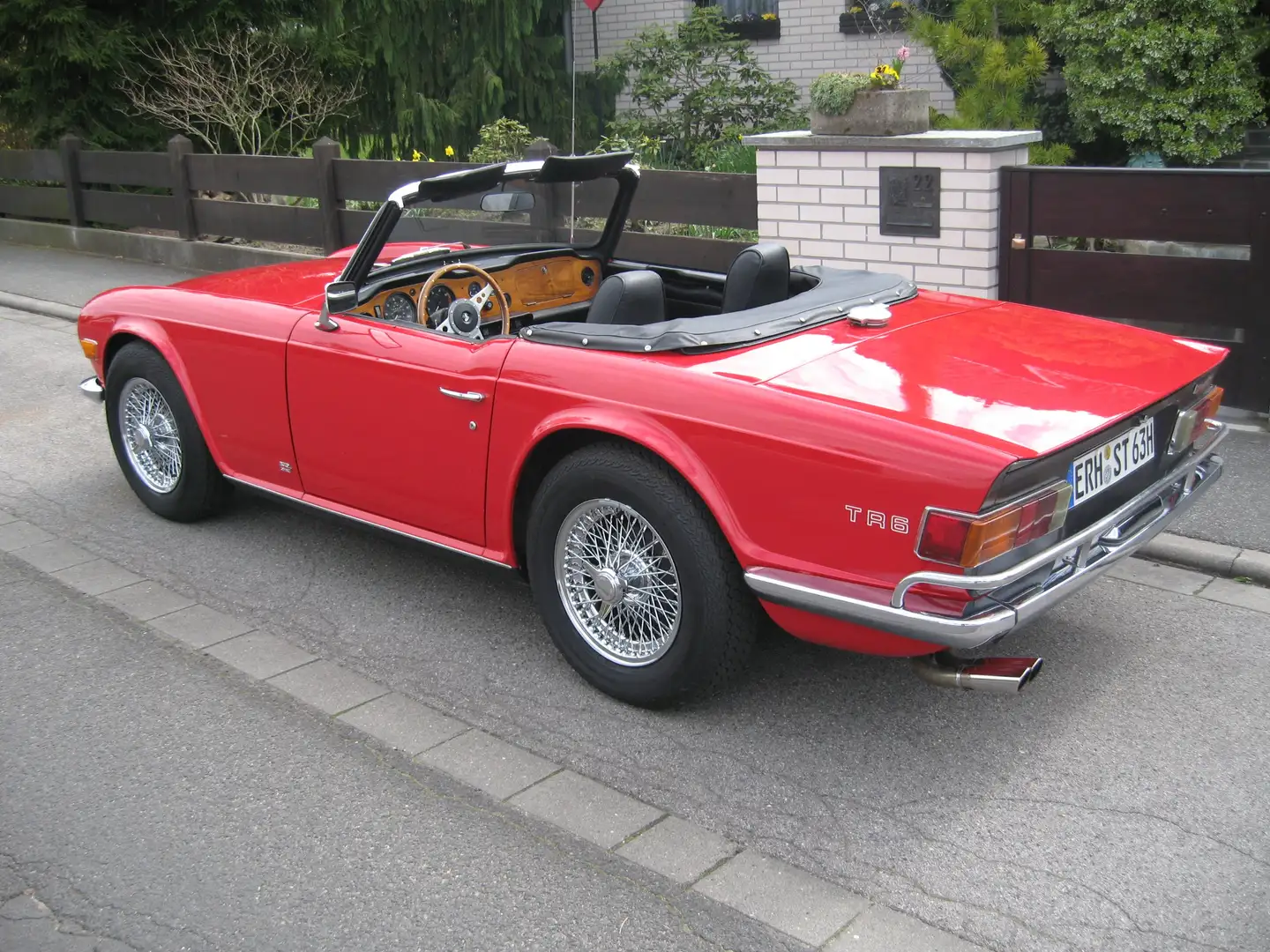 Triumph TR6 Rot - 2