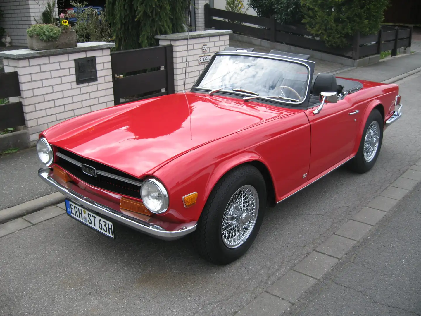 Triumph TR6 Rot - 1