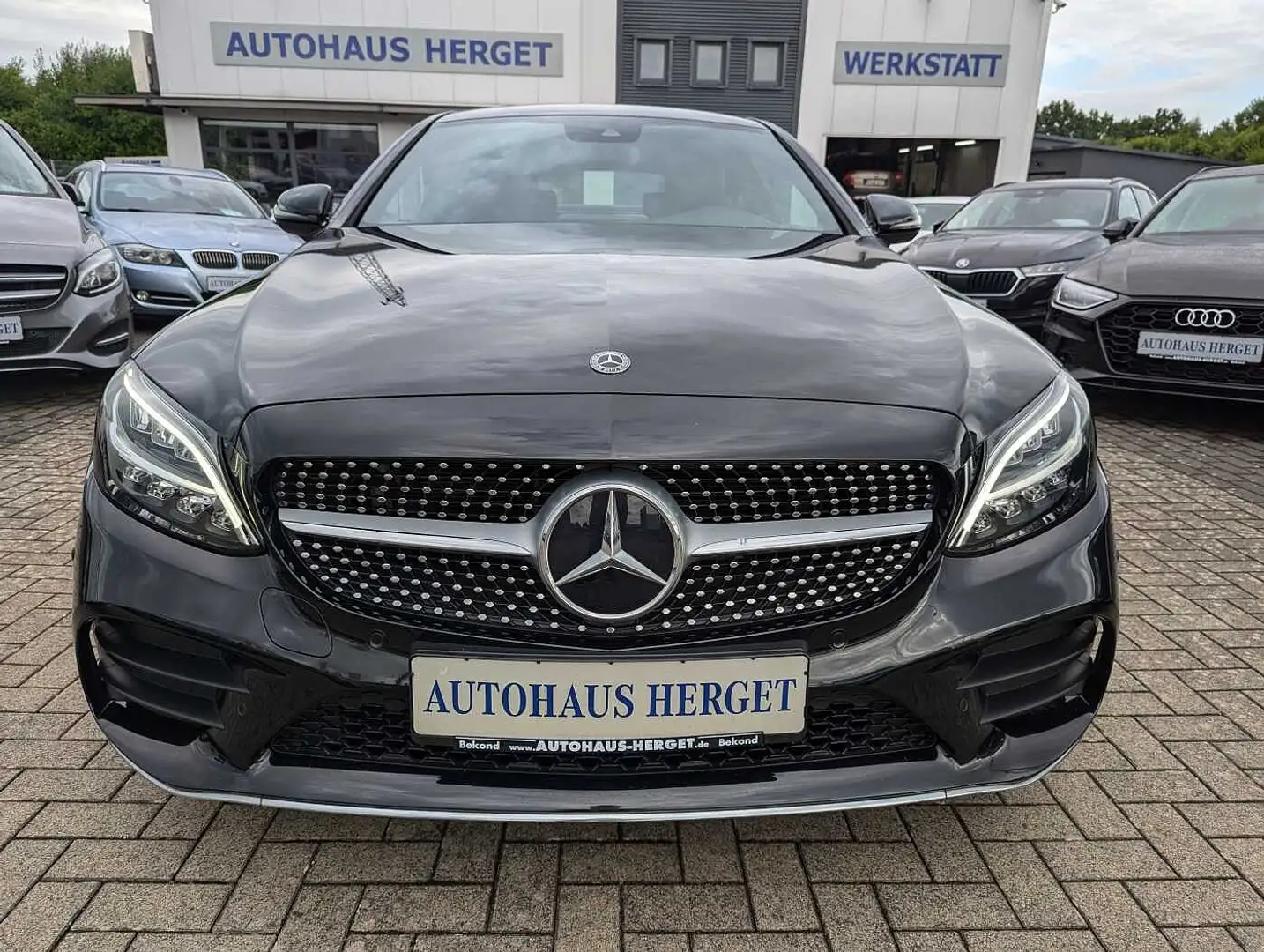 Mercedes-Benz C 180 Coupe 9G-TRONIC AMG Line 2.Hand/Ambiente/RFK/Touch Noir - 2
