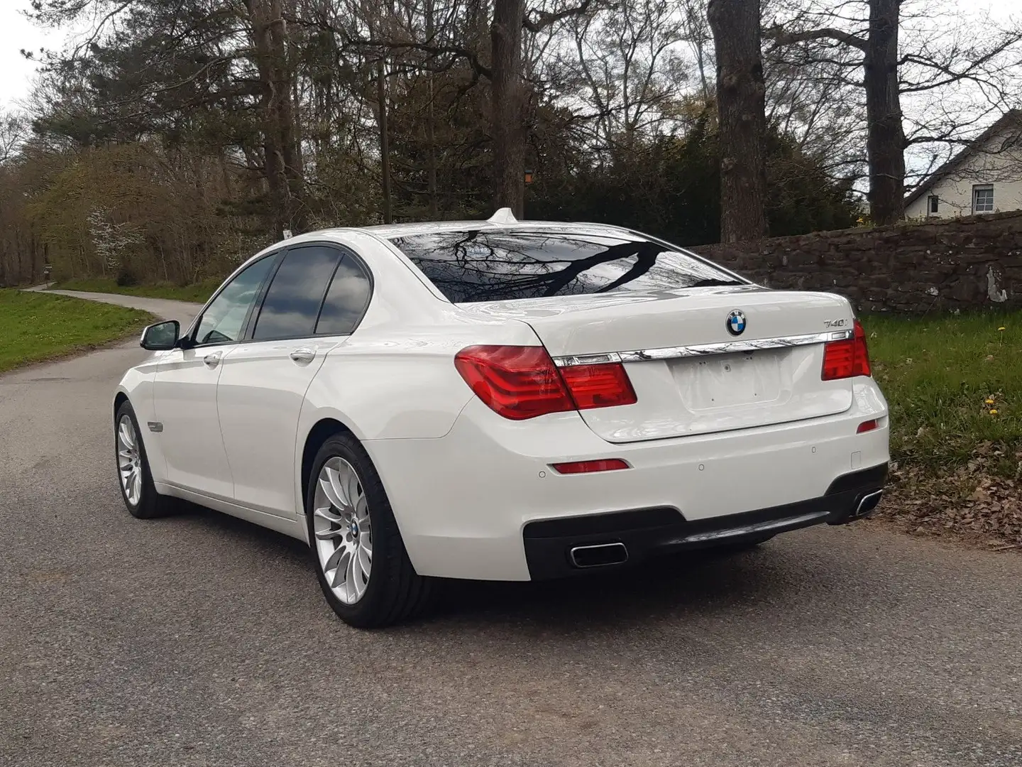 BMW 740 M-Sport Blanc - 2