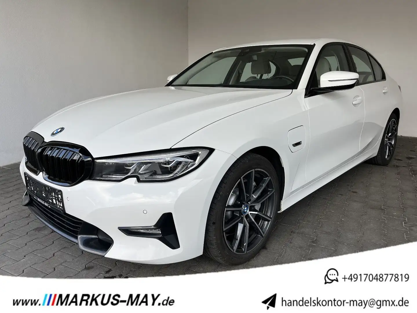 BMW 330 e Sport Line Laser HUD CockpProf DAB Bianco - 1