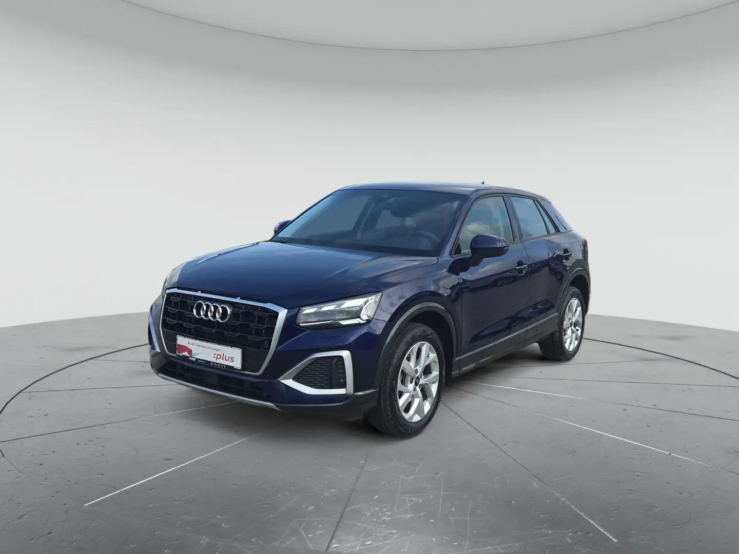 Audi Q2 advanced 35 TFSI S tronic, AHK/ACC/MATRIX/NAV Blau - 2